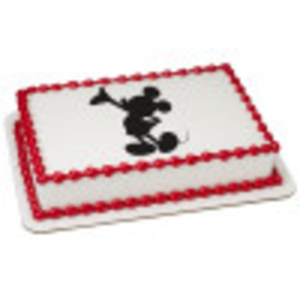 Mickey Mouse Silhouette PhotoCake® Edible Image®