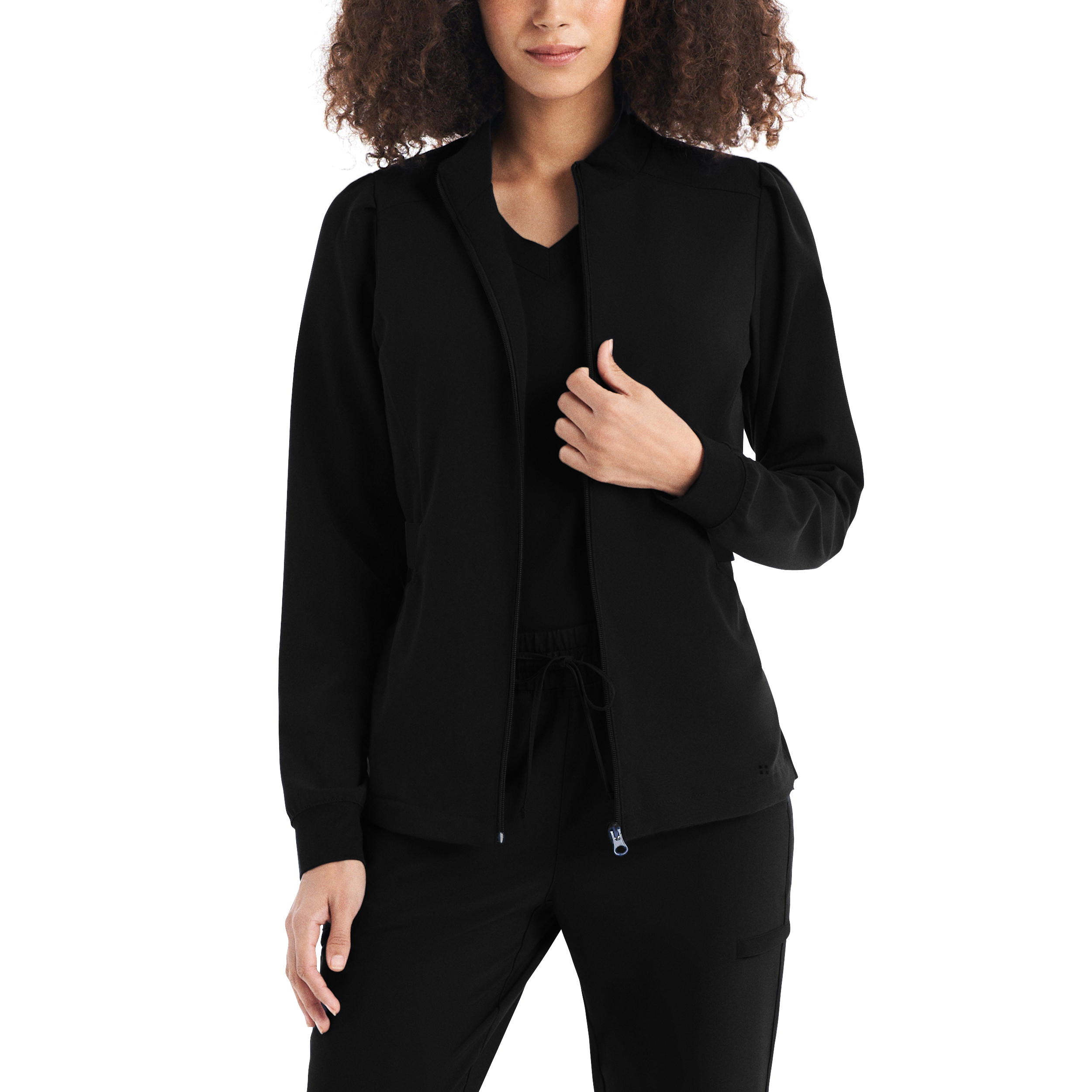 White Cross CRFT Women&#8216;s 2-Pocket Scrub Jacket-White Cross