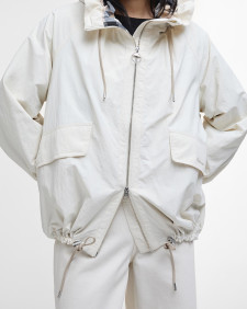 Orson Showerproof Jacket Light Pearl/Safari Dress Tartan