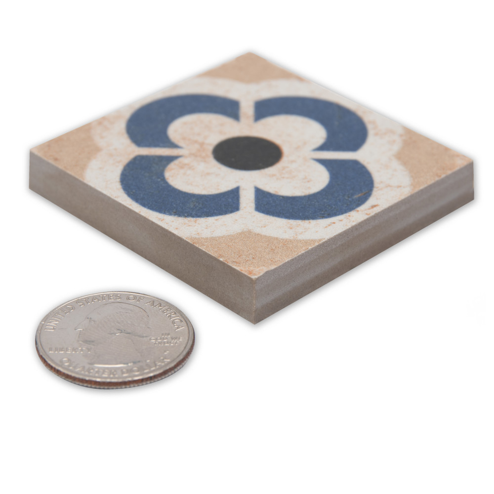 Benisa Taco Paladio 2-1/8 in. x 2-1/8 in. Porcelain Floor and Wall Tile