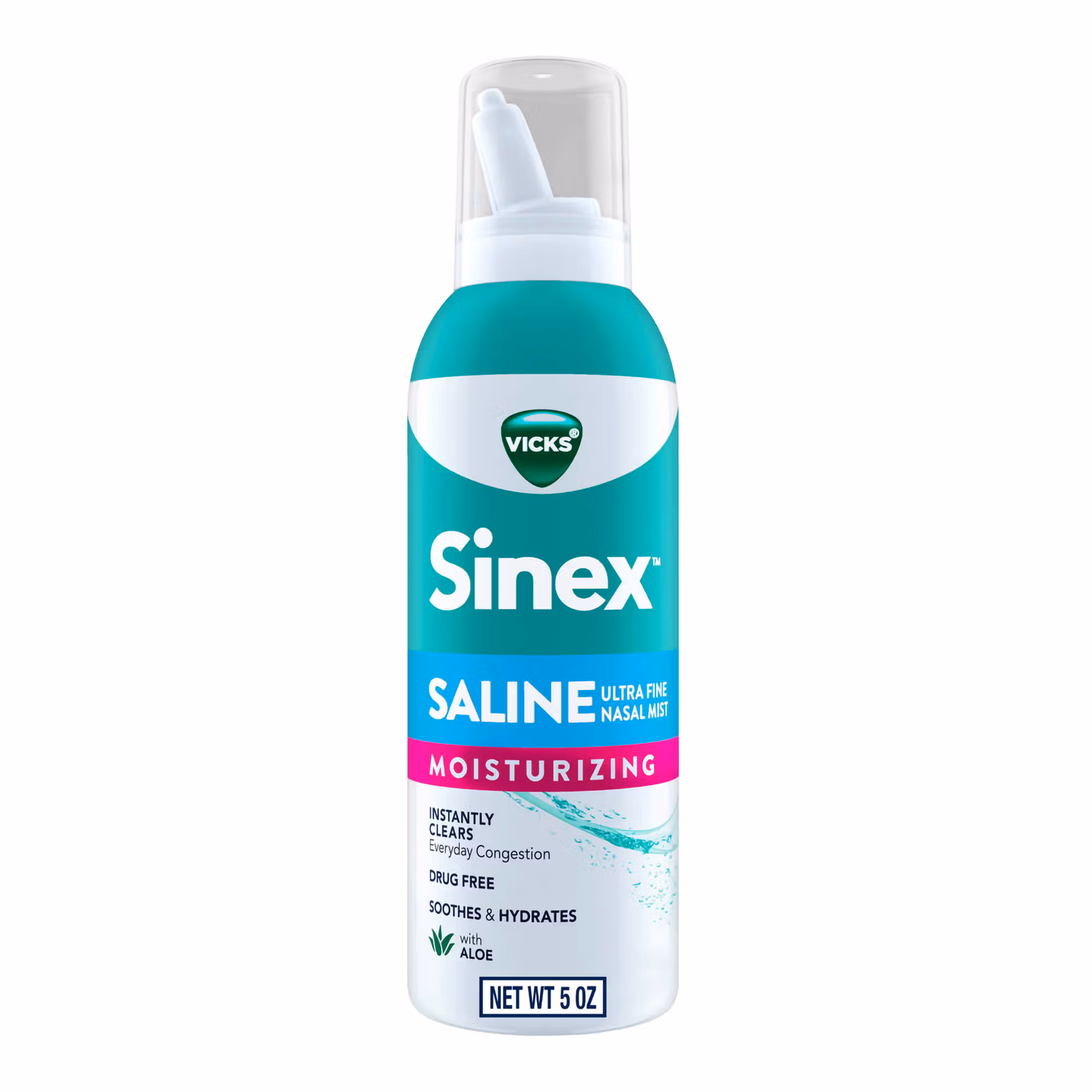 Sinex Saline Ultra Fine Nasal Mist Moisturizing with Aloe