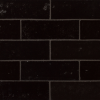 City Bricks Black 2×9 Demi Bullnose Gloss