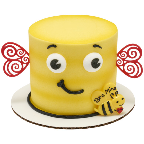 Bee Mine Cupcake Rings