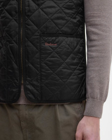 Quilted Zip-In Liner Black-Modern