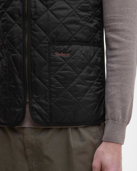 Gilet trapuntato/fodera con zip
