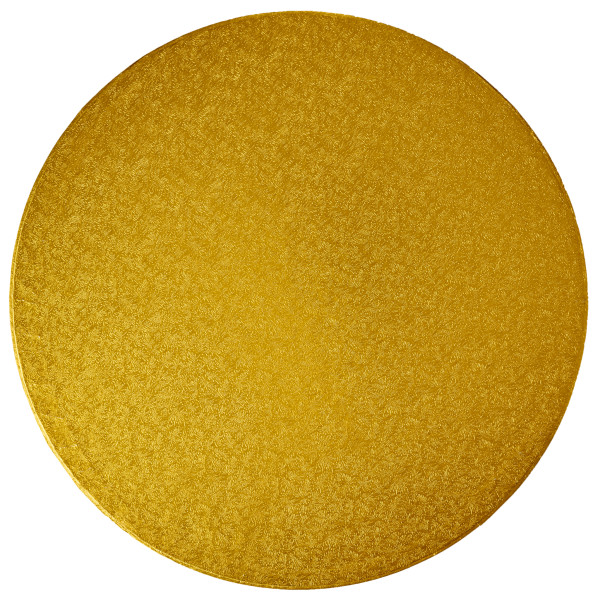 16" Round Gold Foil Cake Board