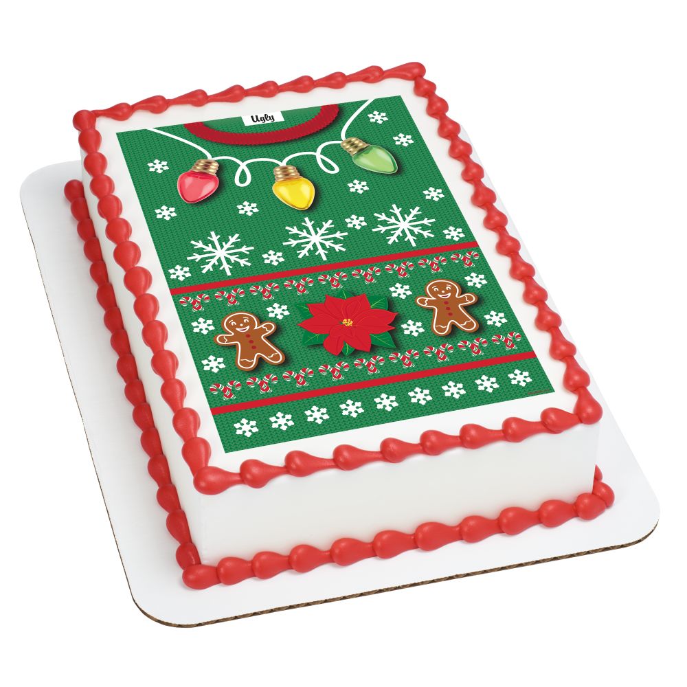 Image Cake Ugly Sweater
