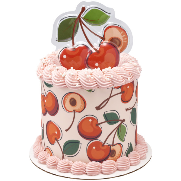 Cherry Pattern Sheet PhotoCake® Edible Image®