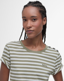 T-shirt Ferryside con motivo a righe 