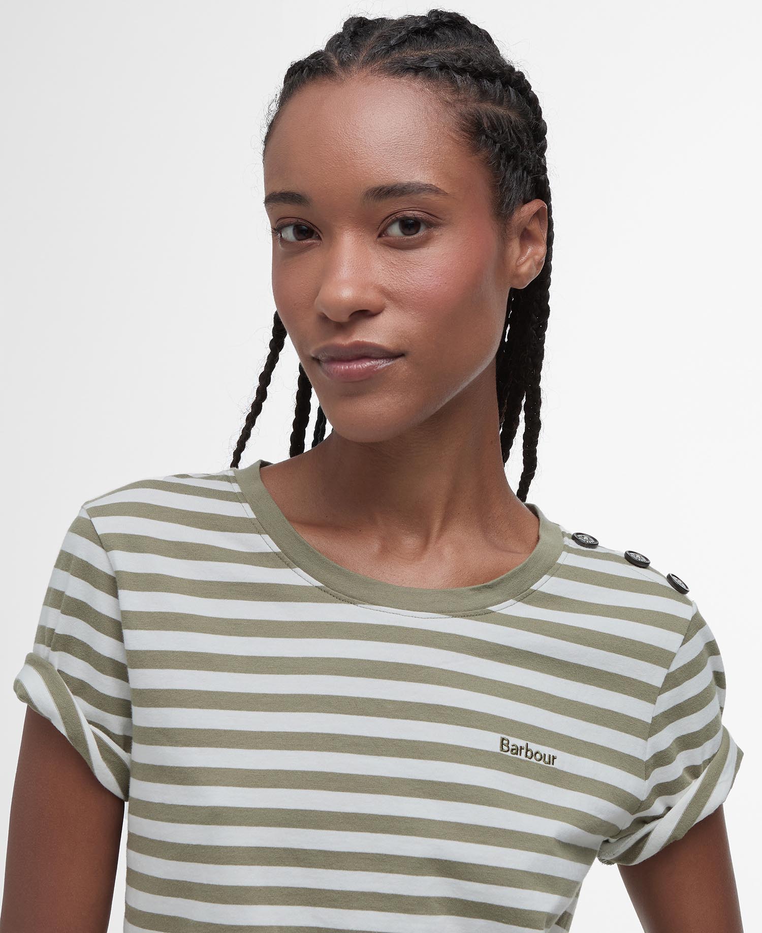 T-shirt Ferryside con motivo a righe image number 3