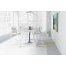 Express Under Carpet Kit w/ 25 ft. Single Circuit Conduit/ Quad Receptacle Silver 6 ft.