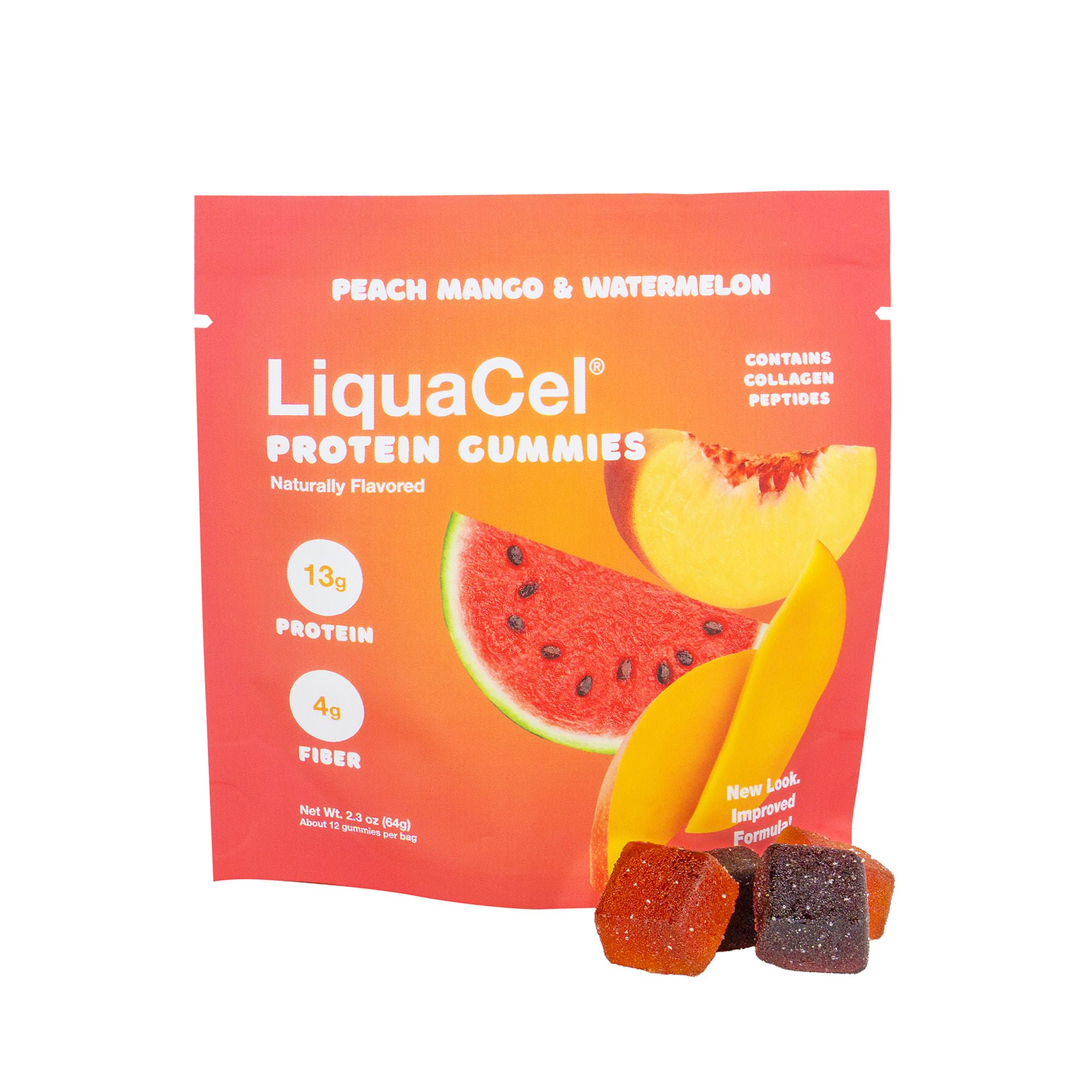 Global Health Products PROTEIN, GUMMIES LIQUACEL APPROX (1/PK 50PK/CS)