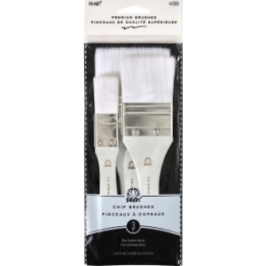 White Nylon Chip Set, 3-Piece Set