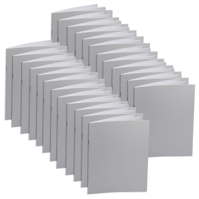 Blank Book, 8.5" x 7", Pack of 24