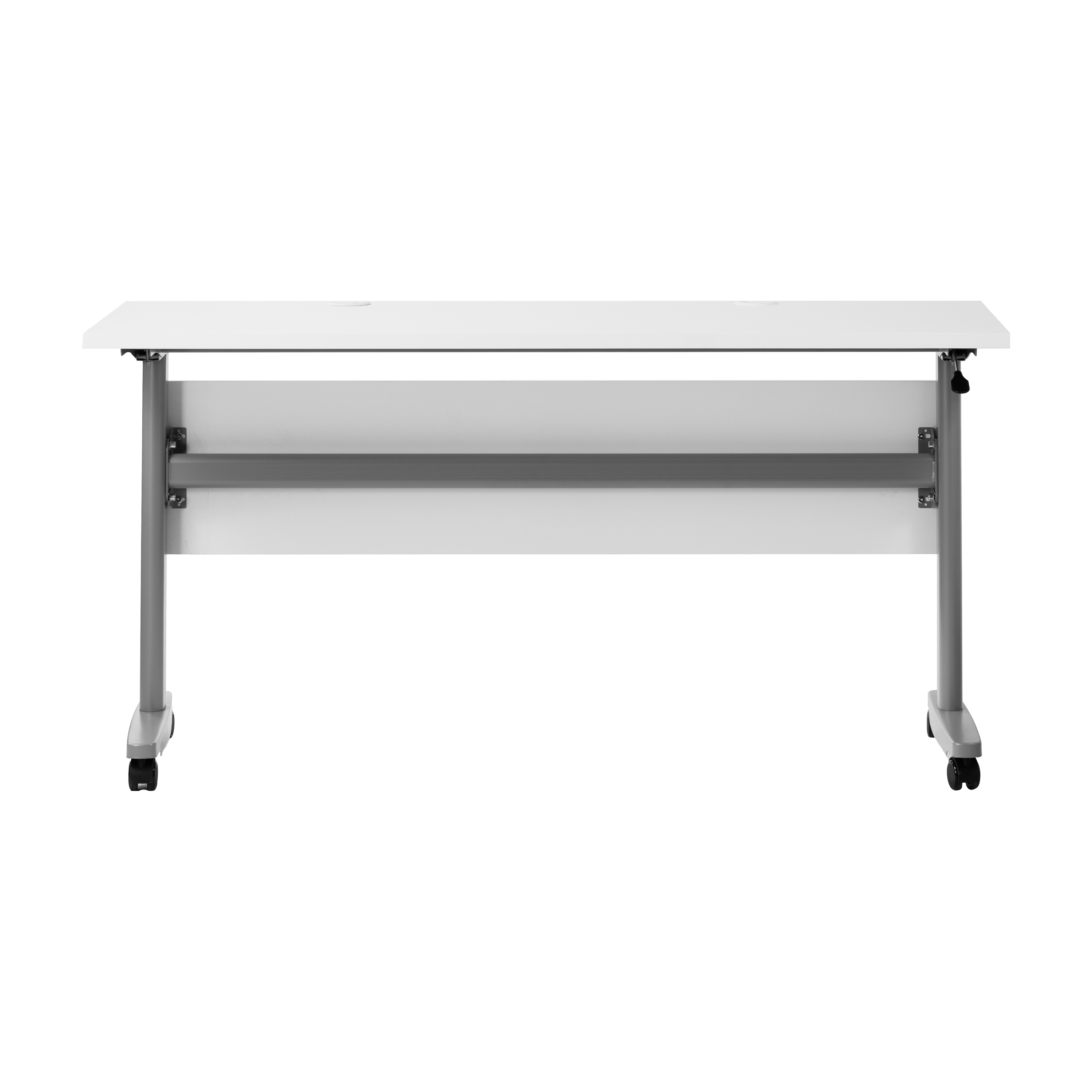 Palmer Commercial Grade 60" x 24" Heavy-Duty Nesting Flip Training Table with...