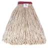Hillyard, King Cotton Cut-End Wet Mop Head with 1.25" Headband, 24 oz, Natural