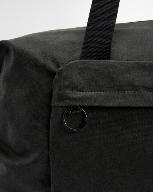 Field Waxed Holdall Sage/Classic