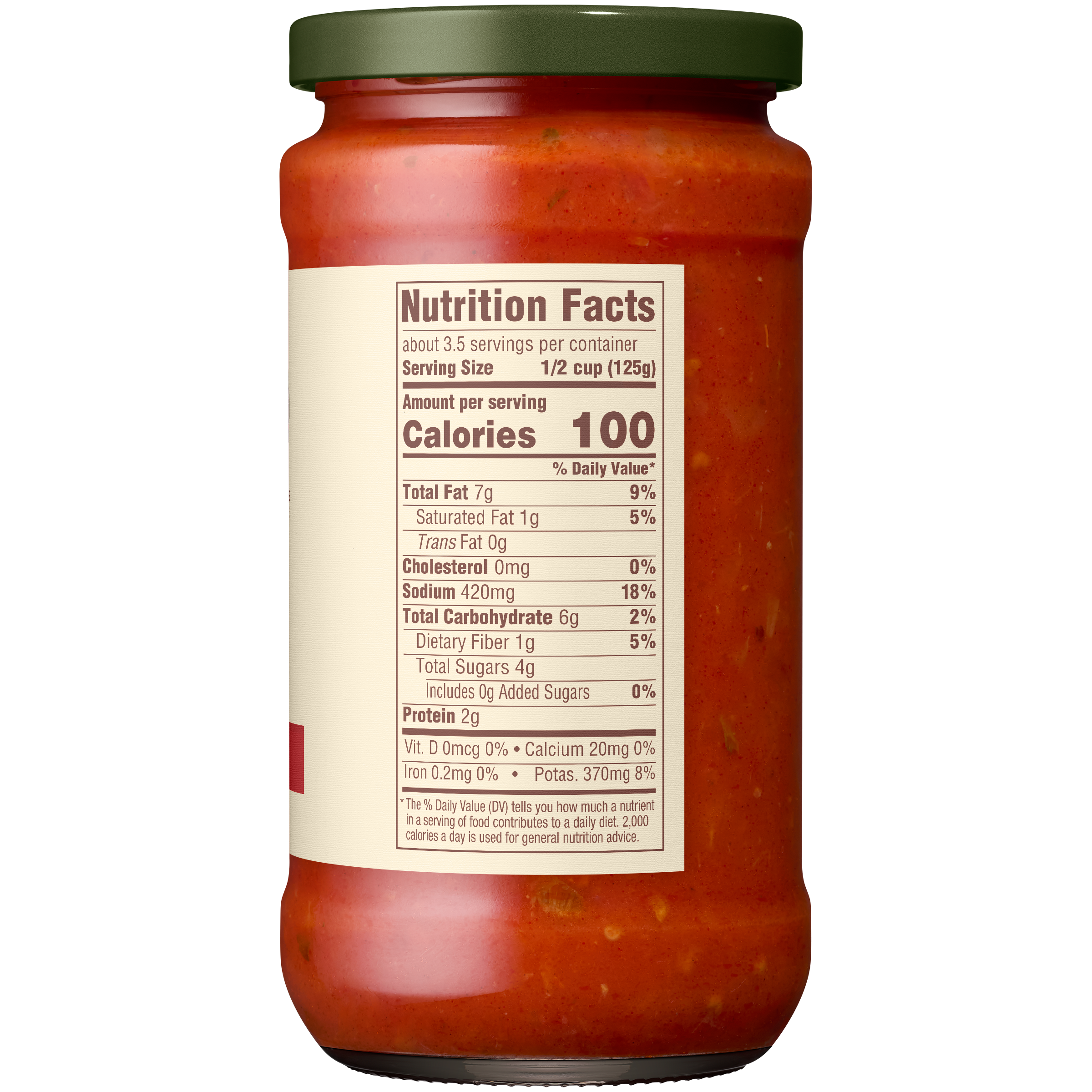 Marinara Sauce, 15.5 oz - Right Image