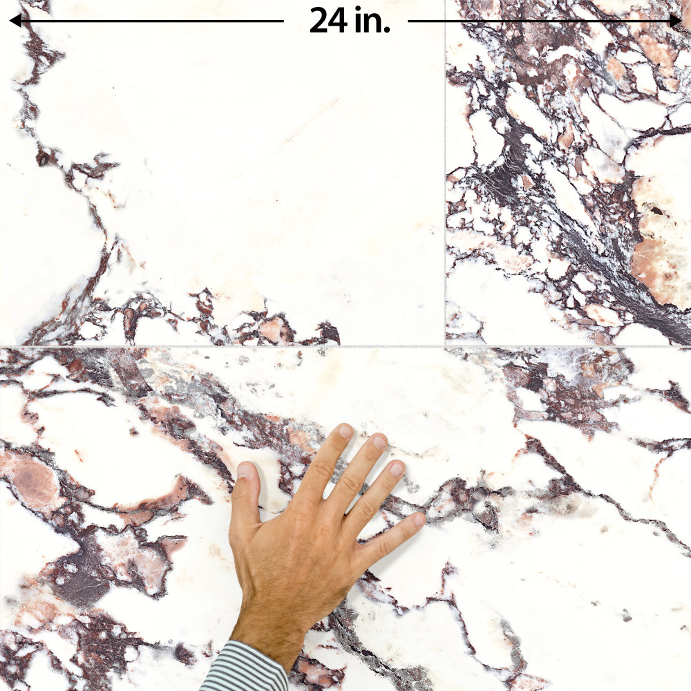 Touche Rubis 11-3/4 in. x 23-1/2 in. Porcelain Floor and Wall Tile