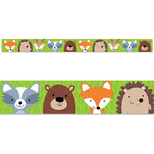 Woodland Animals EZ Border, 48 Feet