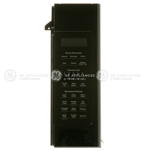 BLACK CONTROL PANEL WHITE LED