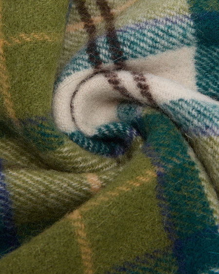 Sciarpa in lana d'agnello Tartan
