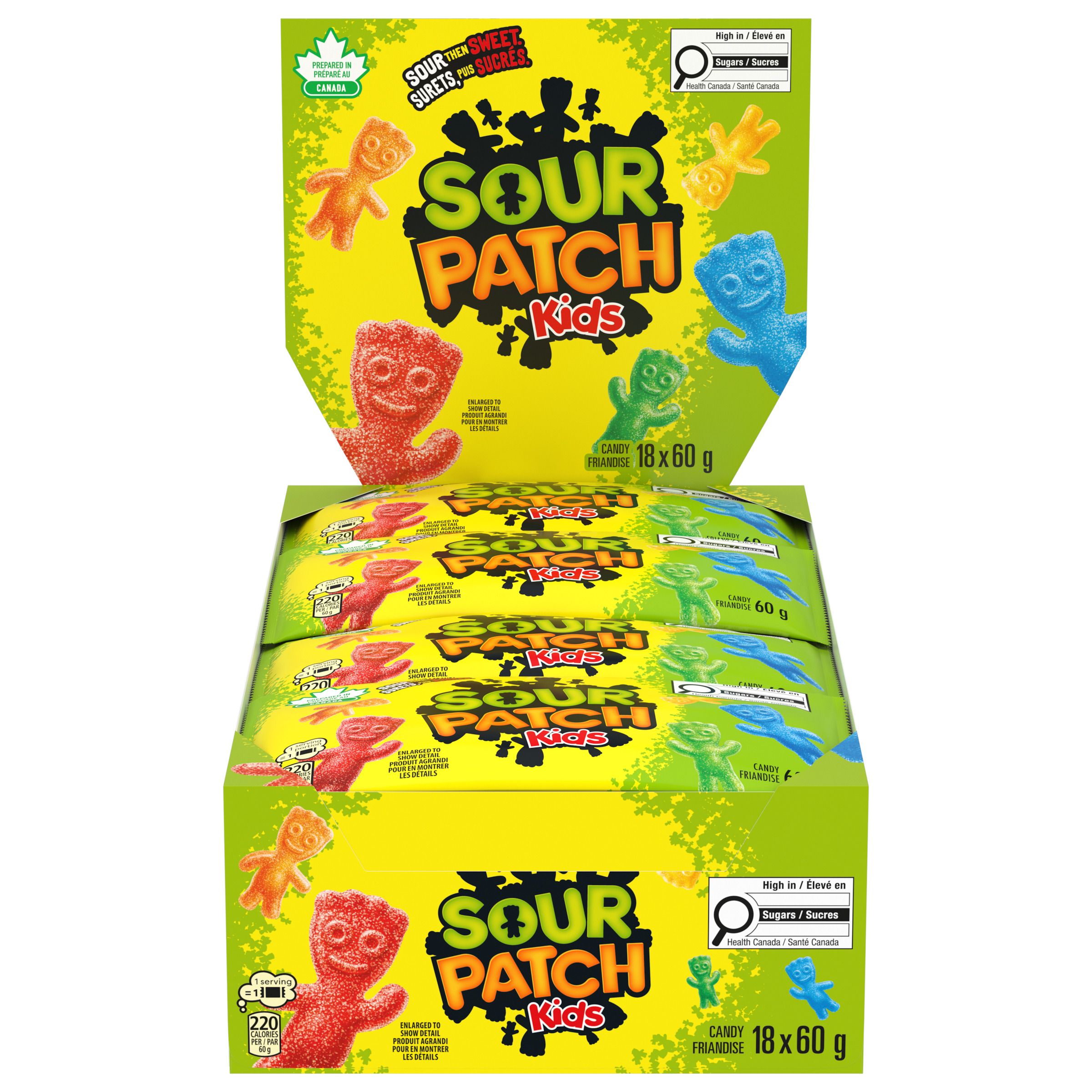 Friandise Maynards Sour Patch Kids, 60 g (emballage de 18)-0