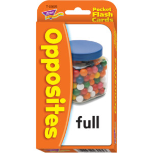 Opposites Pocket Flash Cards