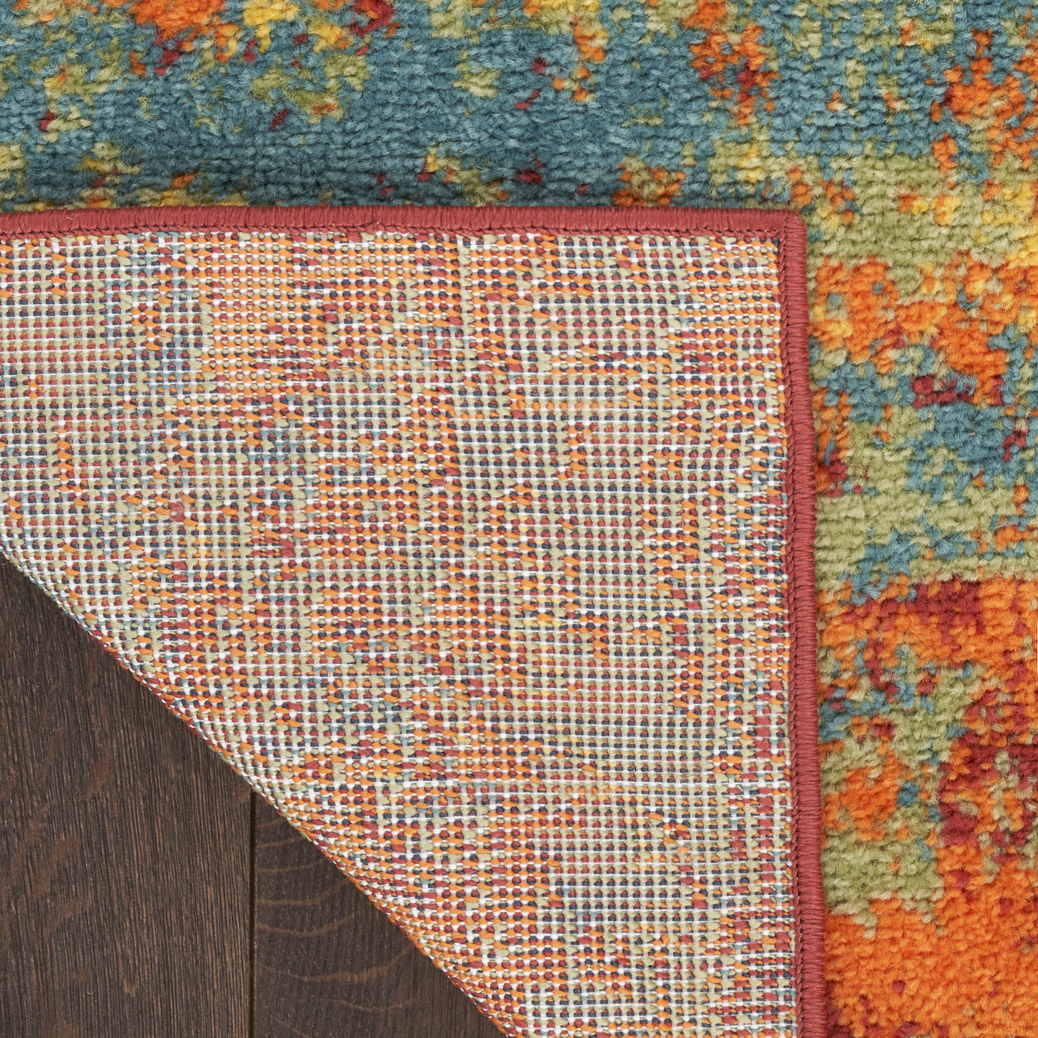 Nourison Nourison Essentials 6' x 9' Flame Modern Rug
