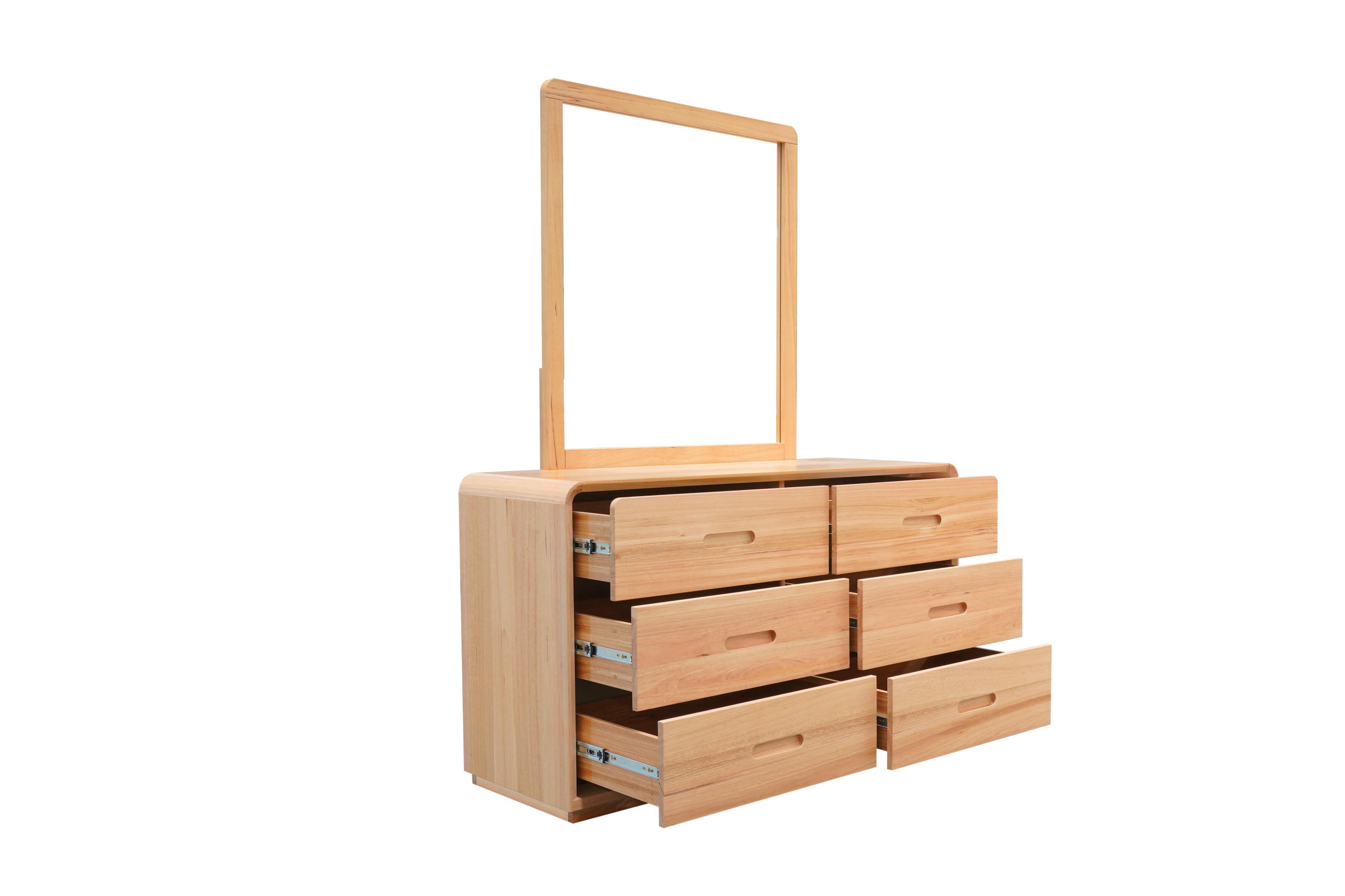 Product image of the  Valentine Dresser (6 Drawer), Natural from Forty Winks