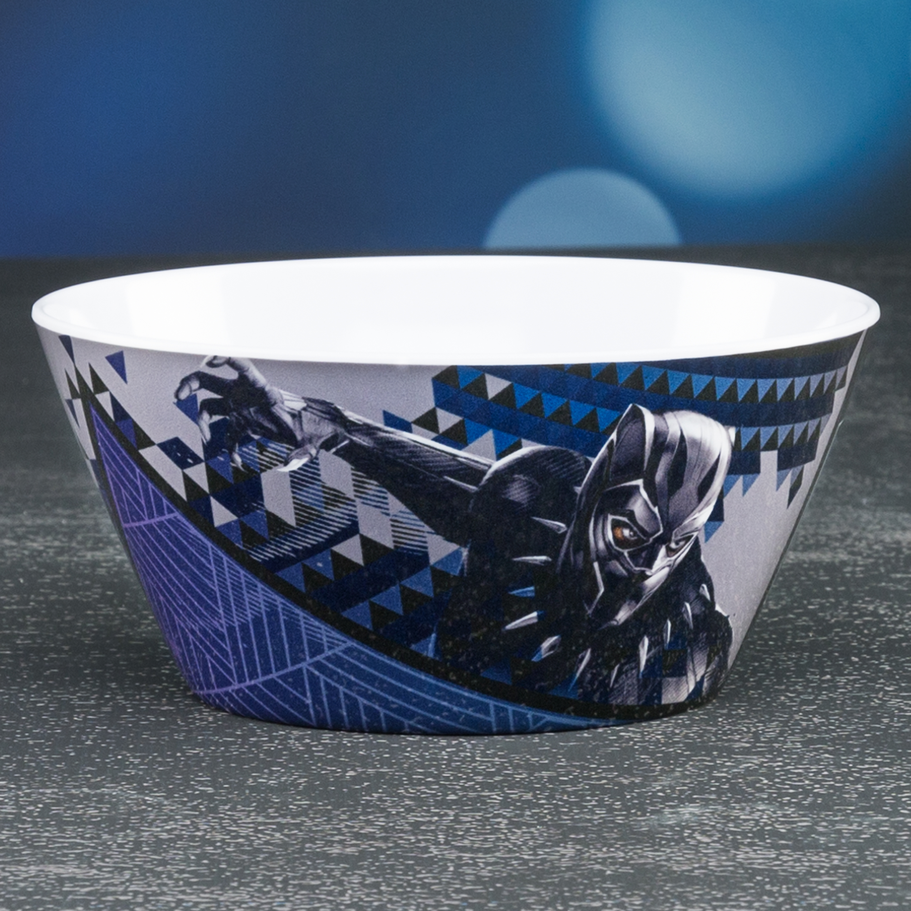 Marvel Comics Dinnerware Set, Black Panther, 2-piece set slideshow image 3 Marvel Comics Dinnerware Set, Black Panther, 2-piece set slideshow image 3