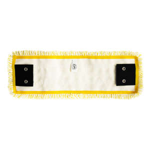 CRPWAVETABY18, I-Team, Premium Looped Microfiber Tabs Mop, 18"W, Yellow