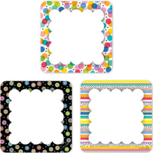 Pattern Play Cards 3 in Designer Cut-Outs