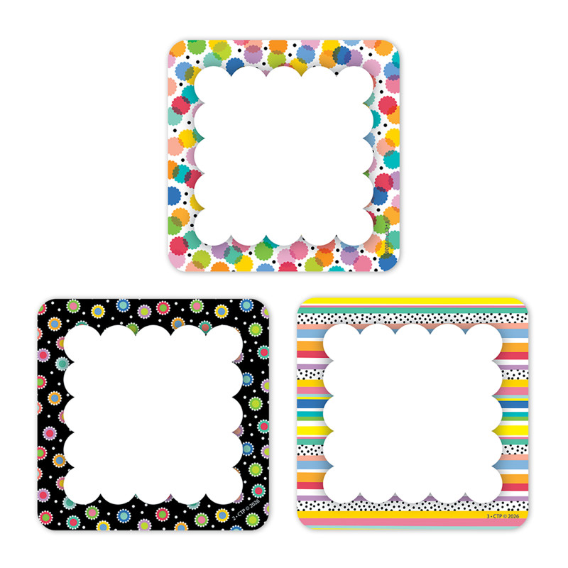 Pattern Play Cards 3 in Designer Cut-Outs