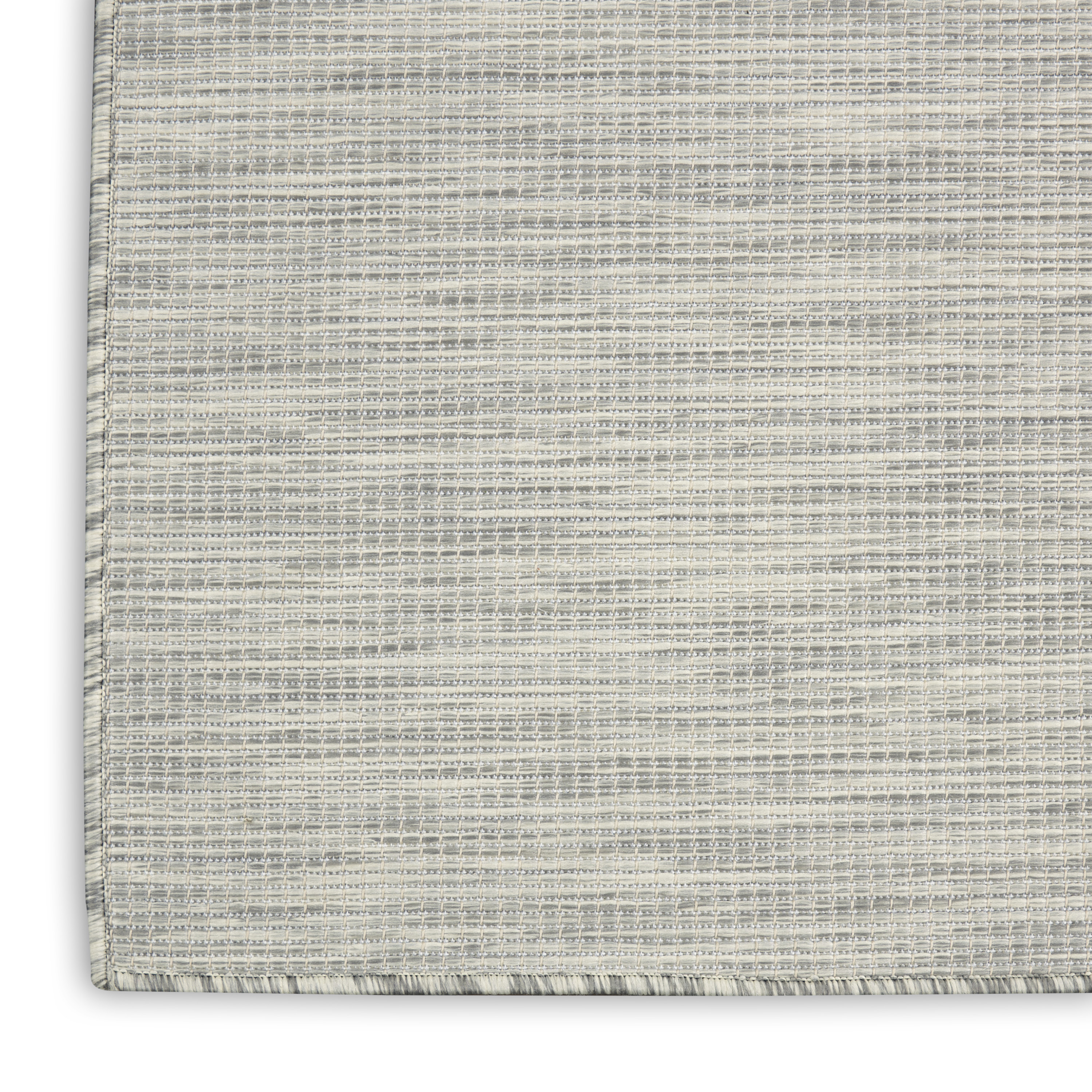 Nourison Positano 2' x 6' Light Grey Modern Rug