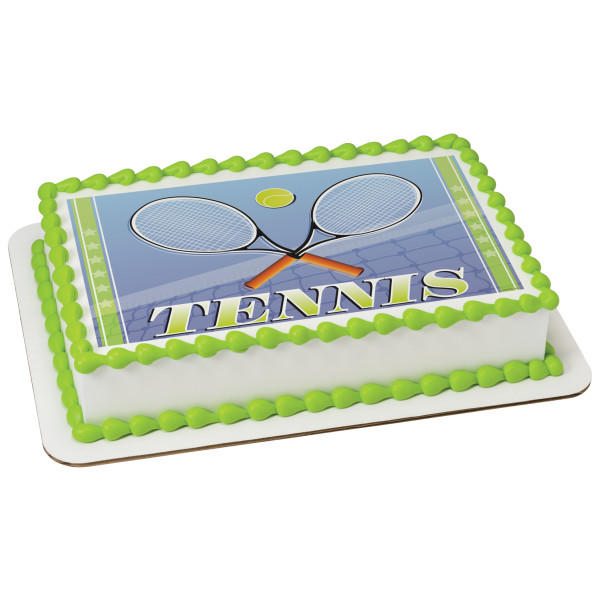 Tennis PhotoCake® Edible Image®