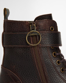 Heidi Commando Boots Classic Brown