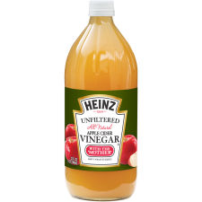 Heinz All Natural Unfiltered Apple Cider Vinegar with the Mother, 32 fl oz Bottle