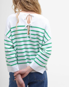 Kayleigh Striped Crew Neck Jumper 