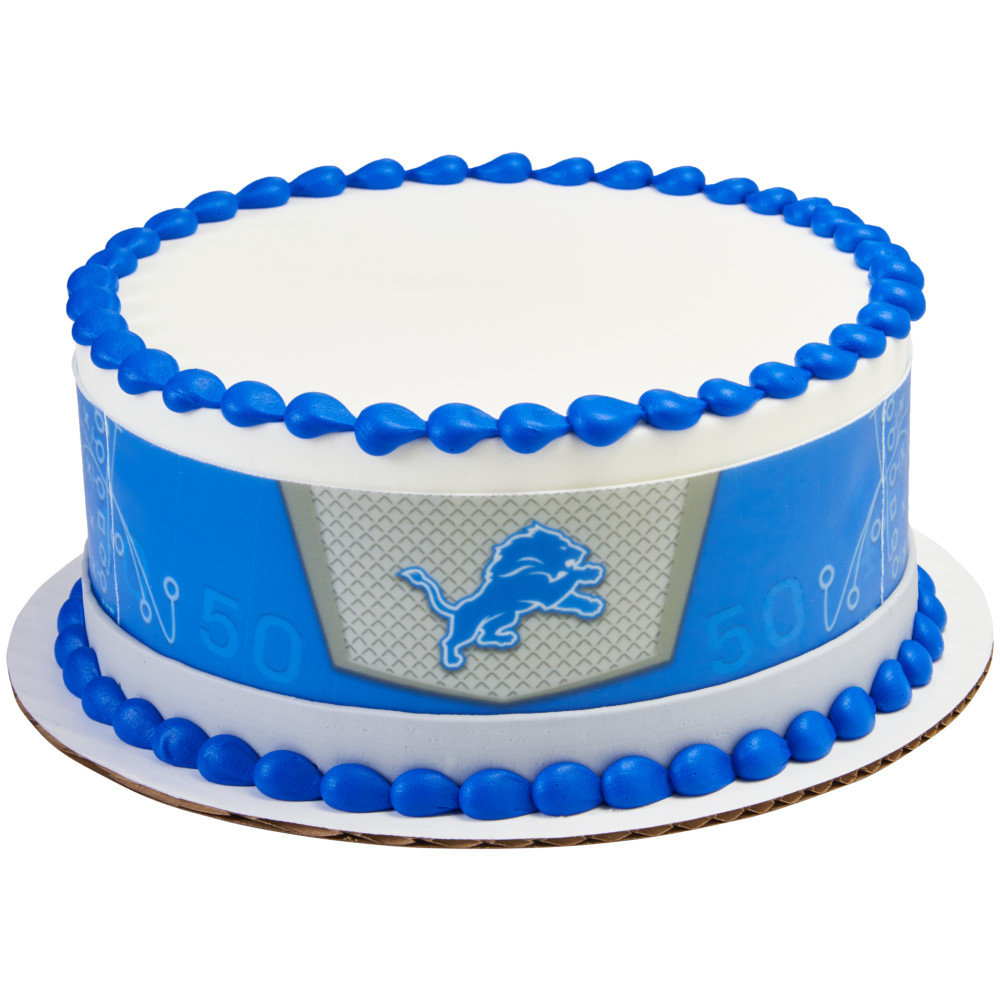 Order NFL Detroit Lions Edible Image® by PhotoCake® Cake from VG'S FOOD ...