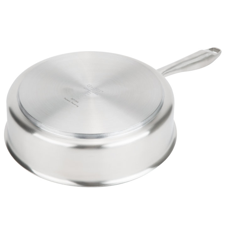 3-quart Intrigue® stainless steel sauté pan in mirror finish