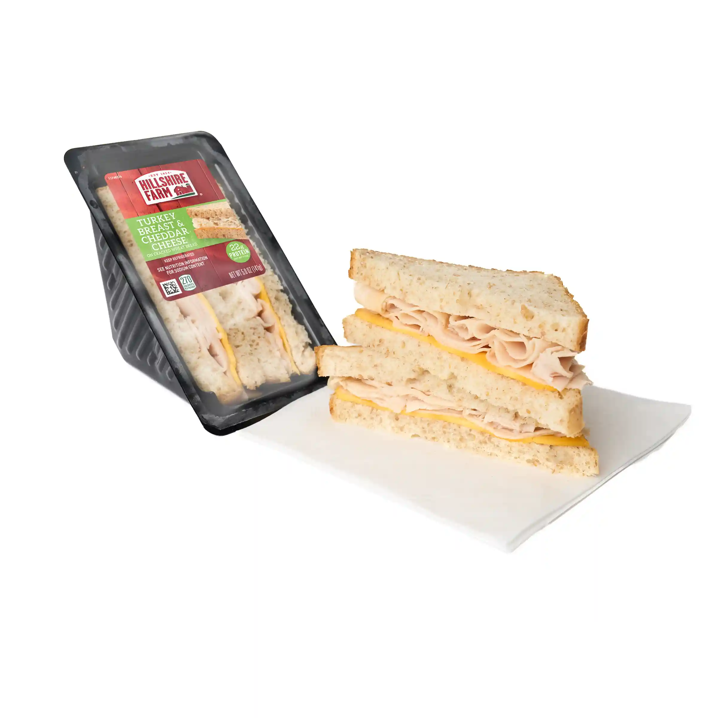 Hillshire Farm® Turkey Breast & Natural Cheddar Wedge_image_1
