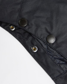 Waxed Storm Hood Classic Navy