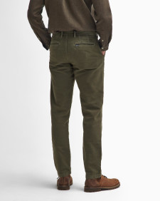 Moleskin Tailored Trousers Dark Olive