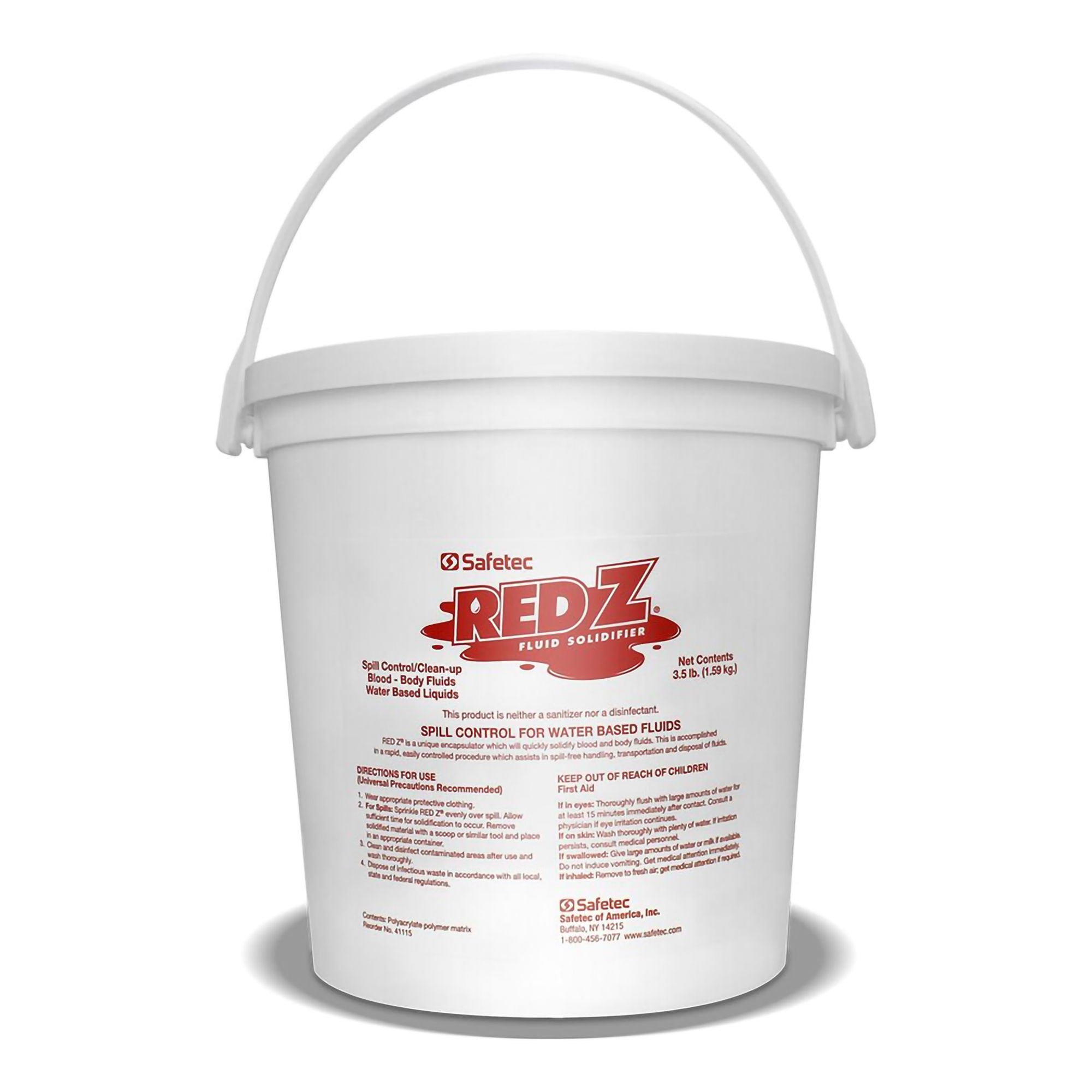Fluid Solidifier Red Z® 56,000 cc Pail 3-1/2 lbs.