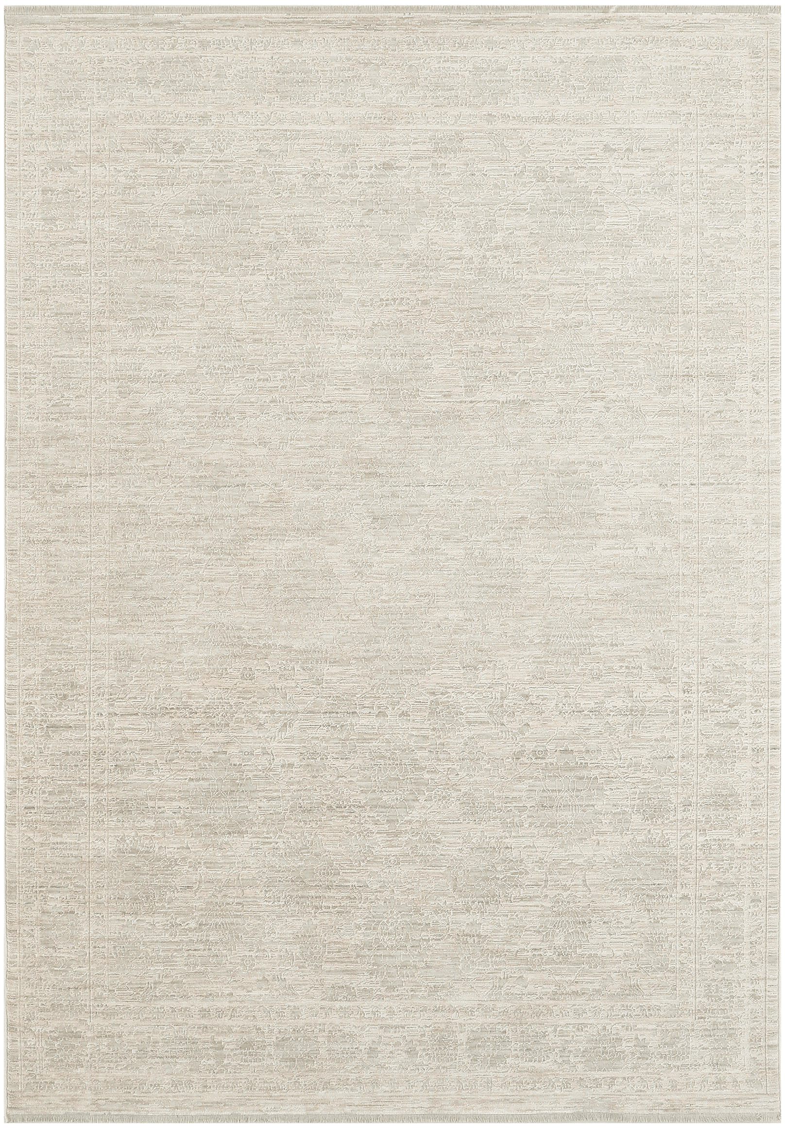 Nourison Shadows 5'3" x 7'3" Ivory Grey Vintage Indoor Rug