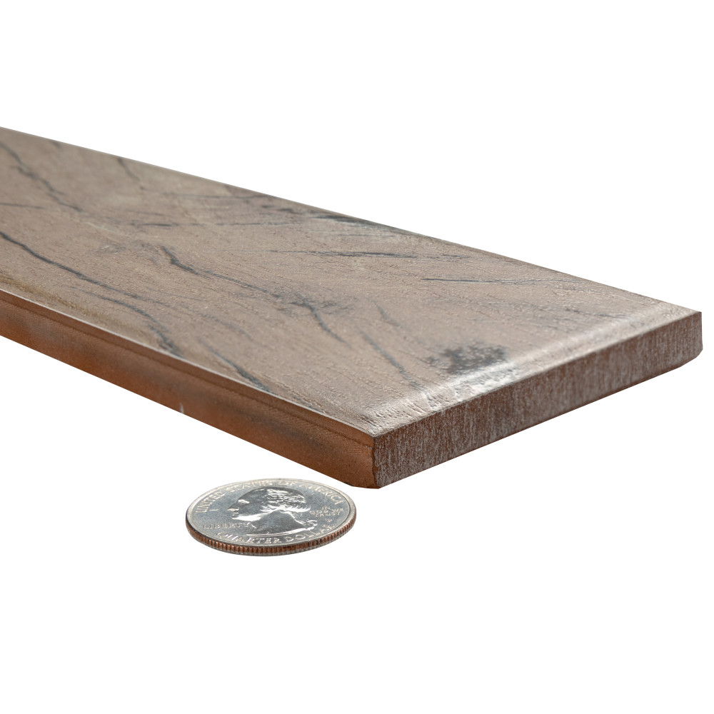 Kings Forest Natural 2-7/8 in. x 17-3/4 in. Ceramic Floor and Wall Tile