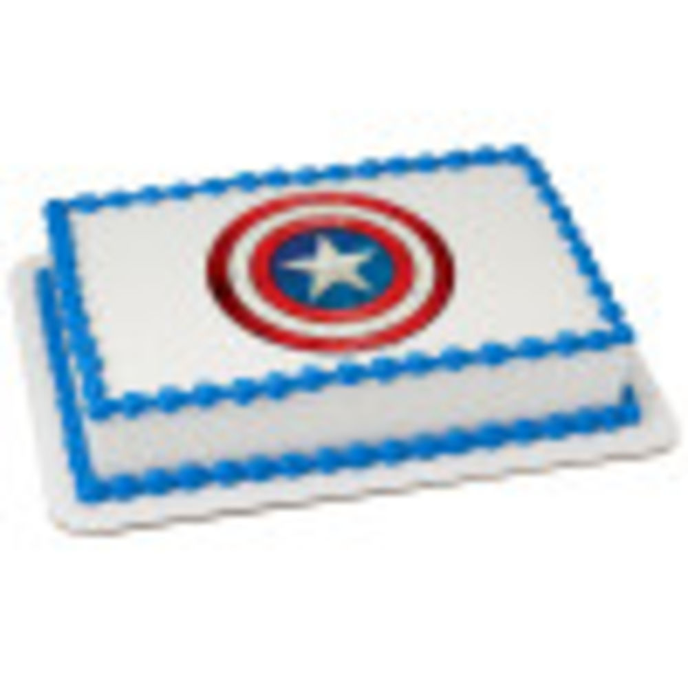 Image Cake MARVEL Avengers Captain America Icon
