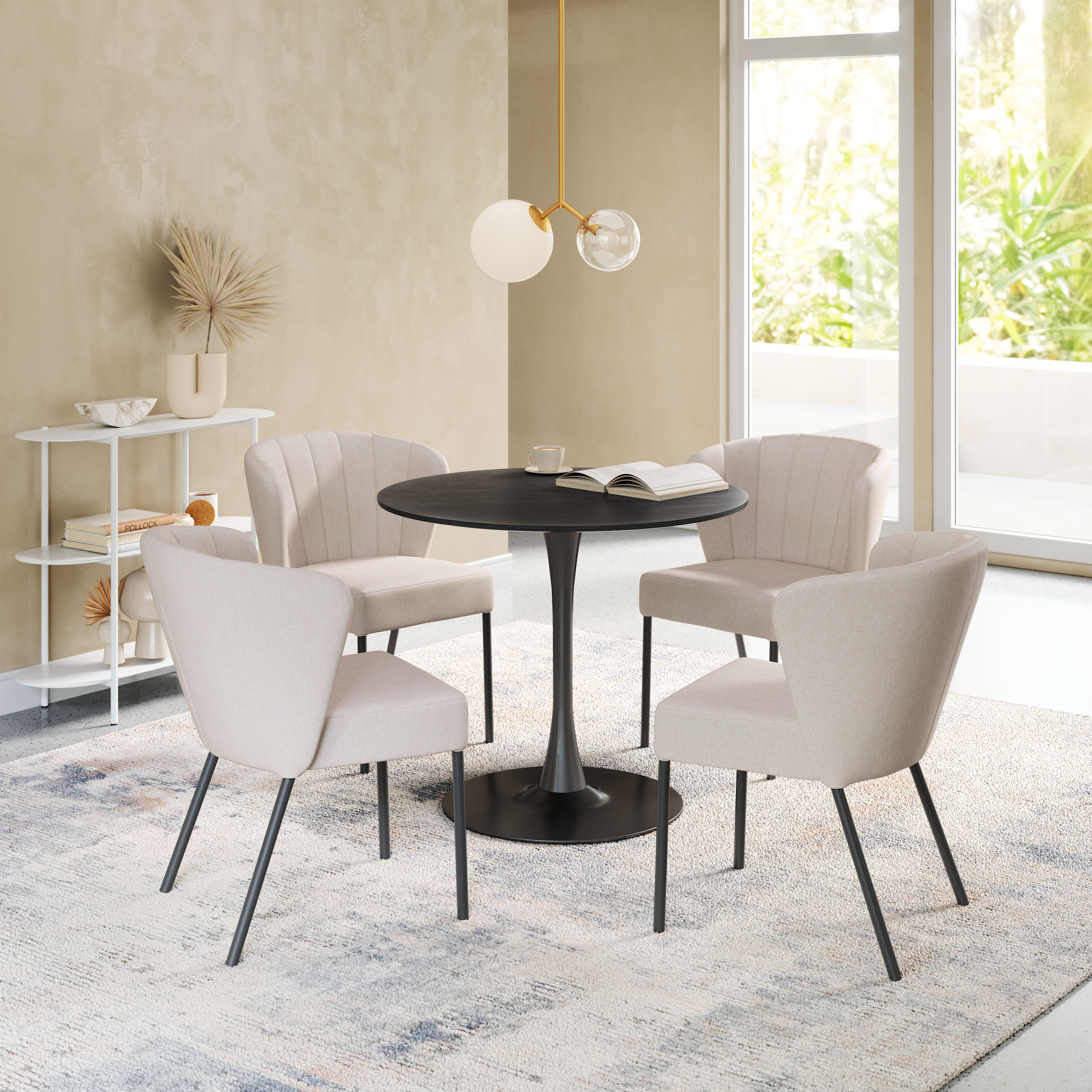 Aimee Dining Chair (Set of 2) Beige product image