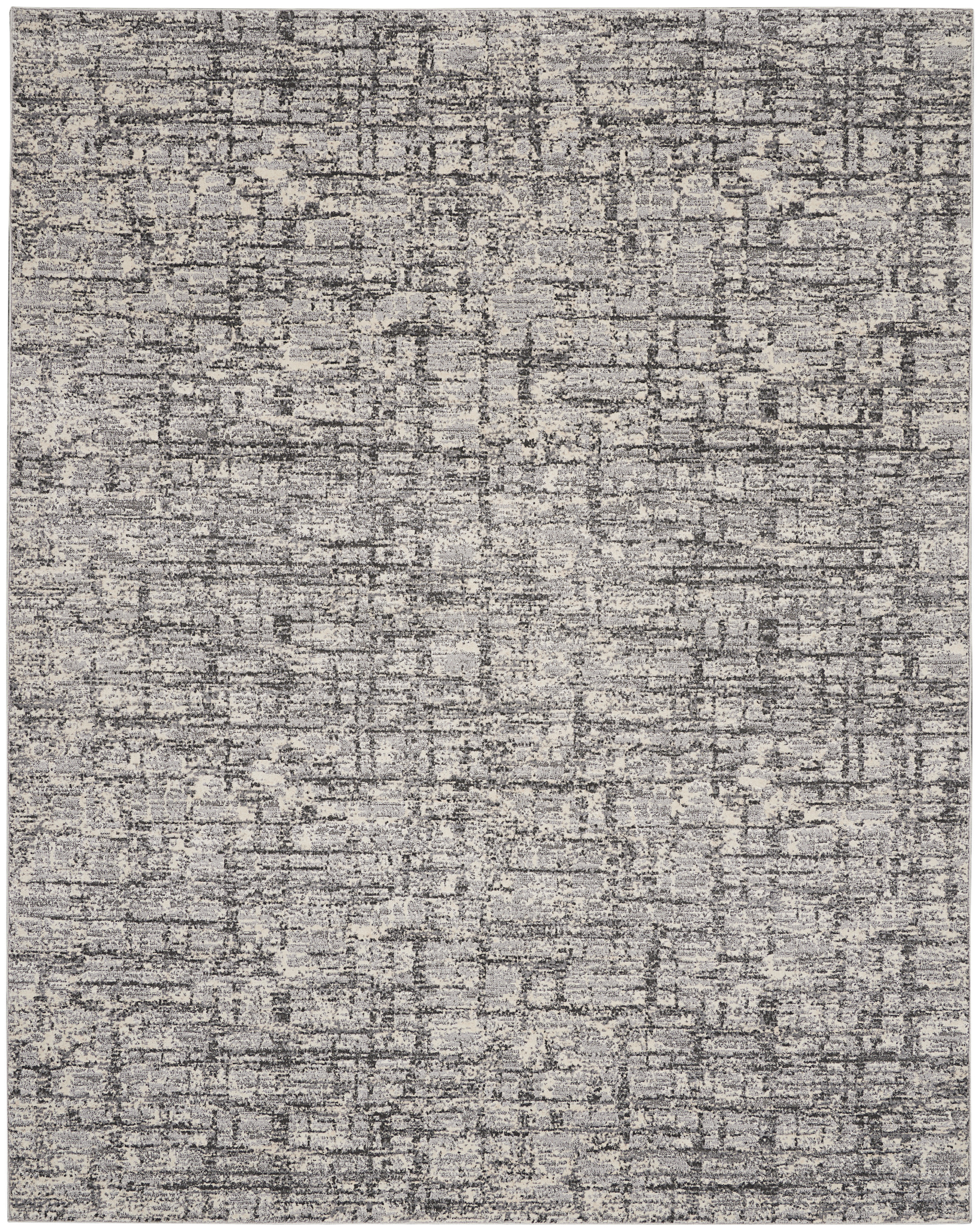 Calvin Klein CK950 Rush 9' x 12' Ivory Grey Modern Indoor Rug